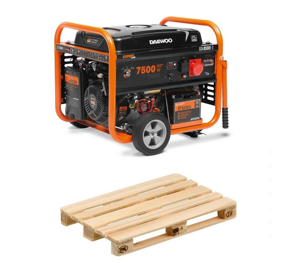 Agregat Prądotwórczy DAEWOO GDA 8500E-3 AVR + KOŁA - OD RĘKI 