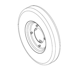 Koło jezdne kpl. Cedrus traktor jednoosiowy - OD RĘKI