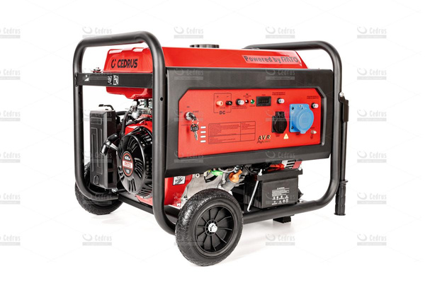Agregat Prądotwórczy Cedrus AG6E-1F 6kW AVR + Rozrusznik elektrczny - OD RĘKI