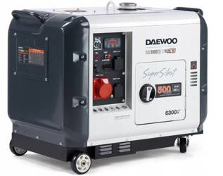 Agregat Prądotwórczy Wyciszony Diesel DAEWOO DDAE 9000SSE-3 AVR - OD RĘKI