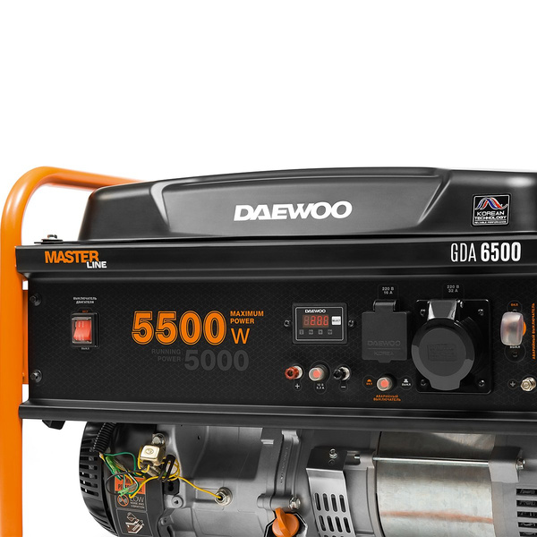 Agregat Prądotwórczy DAEWOO GDA 6500E AVR + rozrusznik