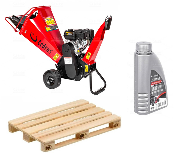 Rozdrabniacz Spalinowy Cedrus RB02 do gałęzi 10 cm  - OD RĘKI 
