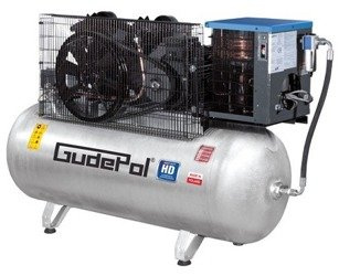 Kompresor tłokowy Gudepol HD 75/270/900VT + Osuszacz zięmbniczy